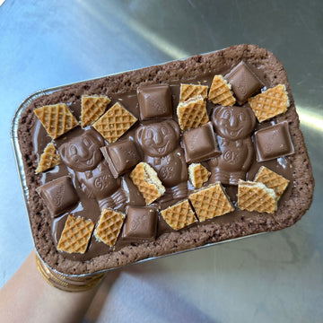 Caramel Loaded Brownie